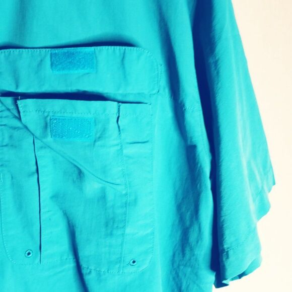 Magellan Outdoors Fish Gear Angler Fit Short Sleeve Men's Shirt Size XL - Picture 4 of 7